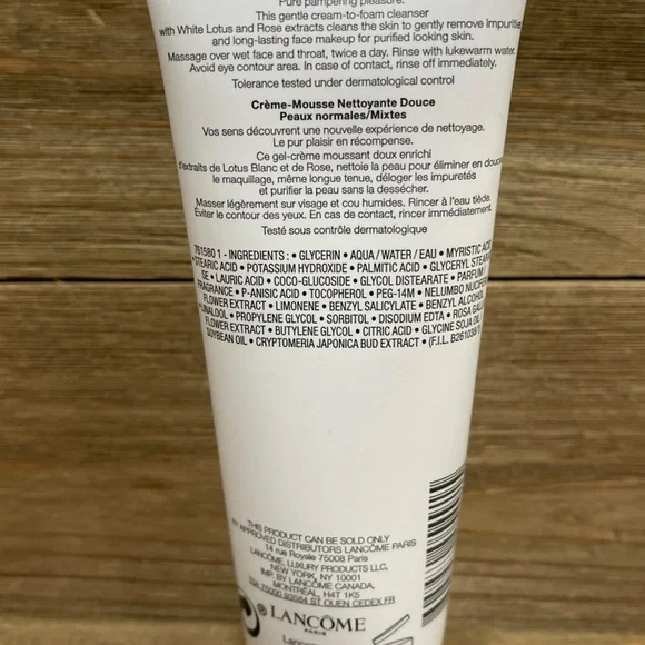 Lancome Creme Radiance Clarifying Creme-to-Foam Cleanser -4.2oz X 3 NEW Sealed - Picture 4 of 6